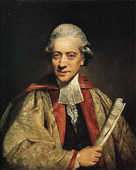 Charles Burney by Joshua Reynolds, from the National Portrai