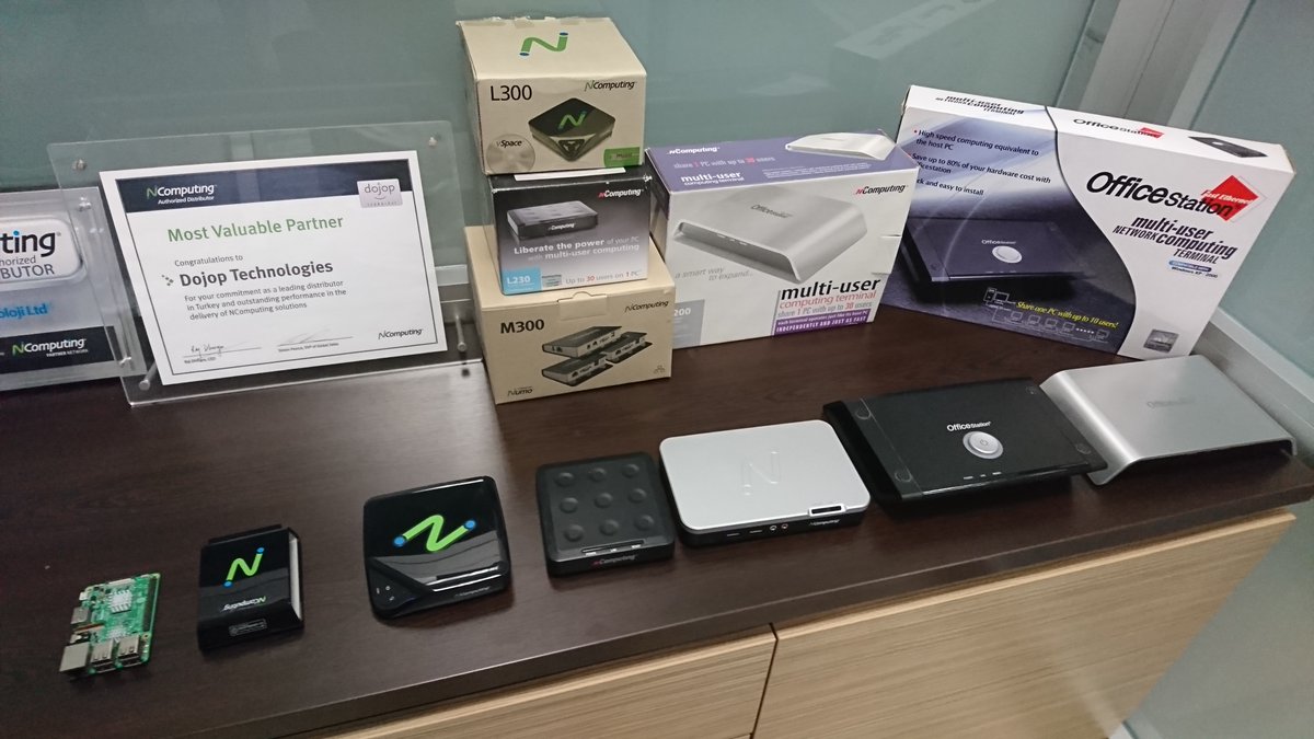 The Evolution of Ncomputing products.