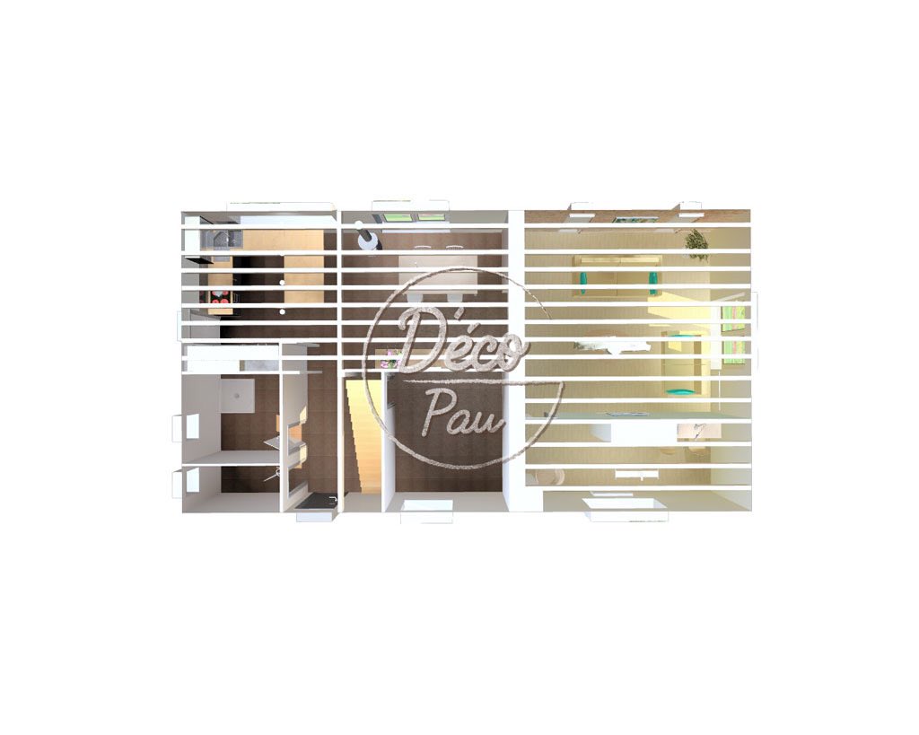 DecoPau1's tweet photo. Réalisation d’une 3D pour le projet d’une extension #amenagementinterieur #optimisationdelespace #salonbureau #pau #decointerieur #decopau https://t.co/kxdDb0sQok