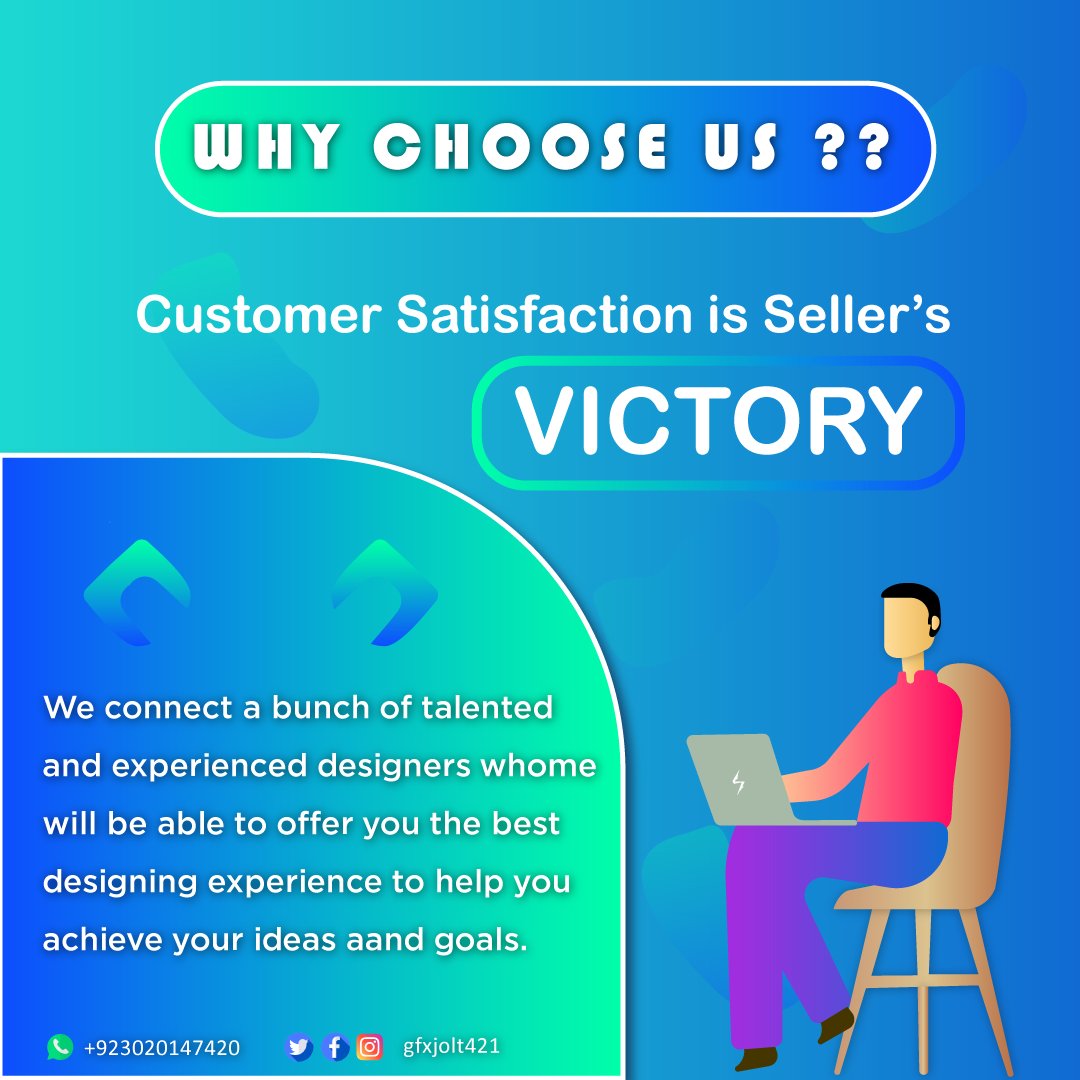 gfxjolt421's tweet photo. Why Choose Us?
Contact:
Facebook : gfxjolt421
Instagram : gfxjolt421
Gmail : gfxjolt421@gmail.com
#gfxjolt #gfx #adobepremierepro #adobeillustrator #adobexd #adobeaftereffects #adobeindesign #adobe #adobephotoshop #adobeaudition #adobeanimate #adobeencoder #adobecc2020 #designer https://t.co/hakVeUBOjI