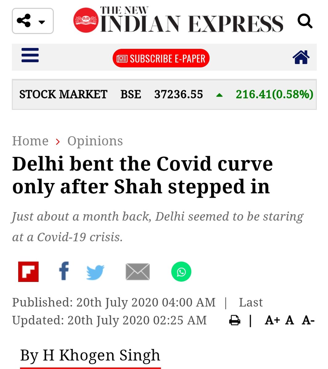 Sushmahabala's tweet photo. Why is New Indian Express making fun of his weight? #SayNoToFAtShaming #bodyshaming #fatshaming https://t.co/fazKrDKF6e