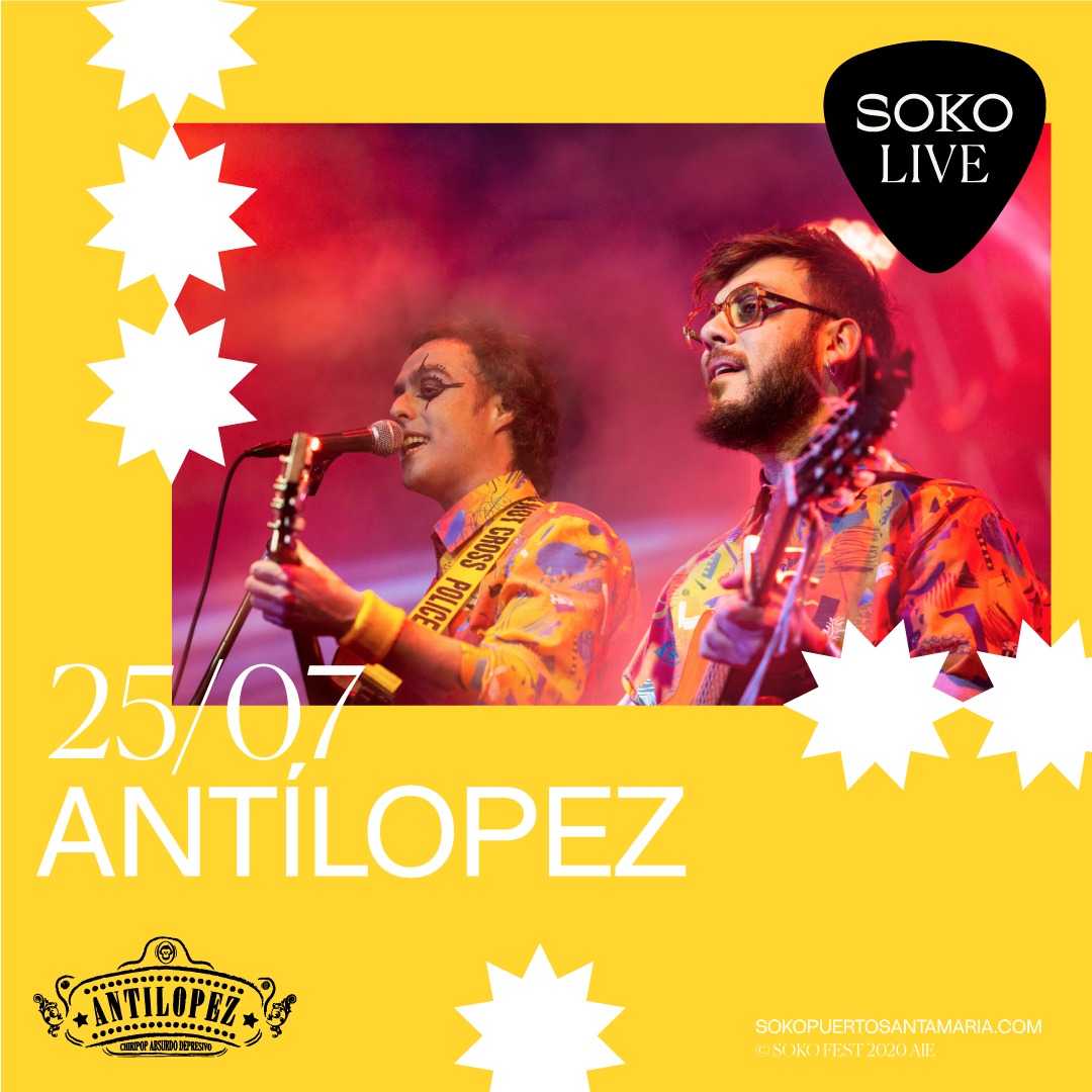 DSOKOFEST's tweet photo. 🎡✨
#Verano #SokoElPuerto
Jueves 23 - SOKO Universitario.
Viernes 24 - Buen baileo y mejor perreo Noche de #PuroLatino con @el_moraddd
Sábado 25 - #SOKOLive en directo con @antilopez
Domingo 26 - #SOKOTRONIC con @sethtroxler + @DjGoncalo + #DannBacano + #Chagar. https://t.co/5bgxfbh5dc