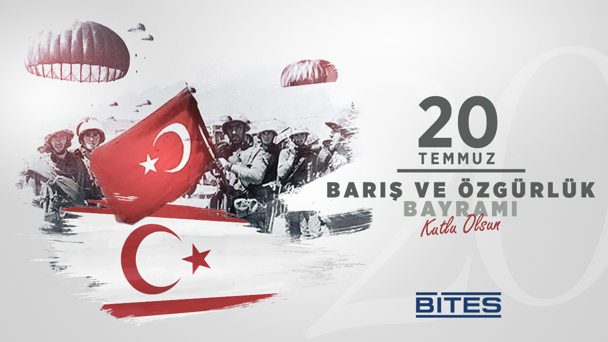 BitesSavunma's tweet photo. Kıbrıs Barış Harekatı’nın 46. yıldönümü ve KKTC’nin 20 Temmuz Barış ve Özgürlük Bayramı kutlu olsun!

Şehitlerimizi rahmet ve minnetle, kahraman gazilerimizi şükranla anıyoruz.
#BİTES #20Temmuz1974 https://t.co/mTglvdR5mF