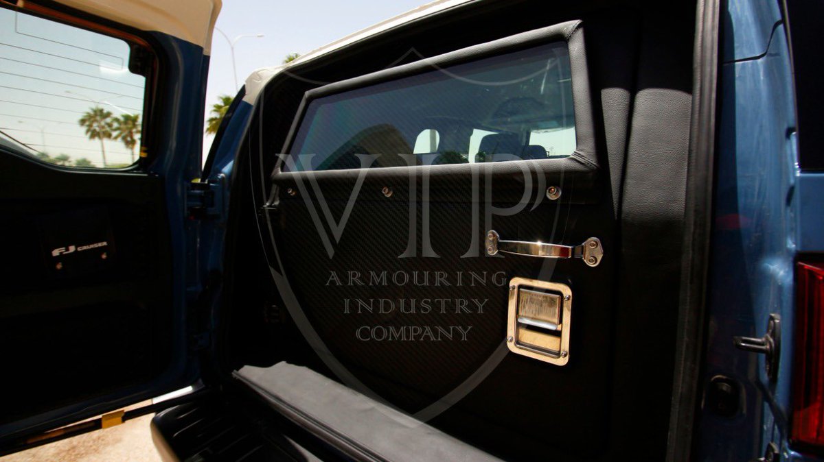 viparmouring's tweet photo. نفخر بكوننا من أول الشركات في العالم التي انتجت سيارة FJ Cruiser Toyota المصفحة و الأكثر انتاجا من حيث العدد.
بإضافة مستوى حماية B6 حافظنا على جمال السيارة و قوة الأداء بجانب الشعور بالامان.

#ToyotaFJ #FJCruiser #Armoured #VIPArmouring #فج #فاطمه_جمعة https://t.co/myaCJ3f5Lq