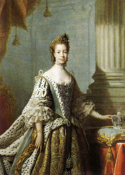 Portrait of Charlotte of Mecklenburg-Strelitz (1744-1818) by