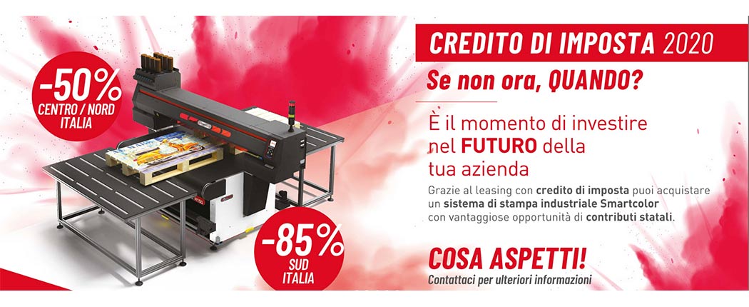 expostampa's tweet image. SMARTCOLOR | CREDITO DI IMPOSTA 2020, È IL MOMENTO DI INVESTIRE NEL FUTURO DELLA TUA AZIENDA. #smartcolor #stampadigitale #plotter
expostampa.it/novita/smartco…