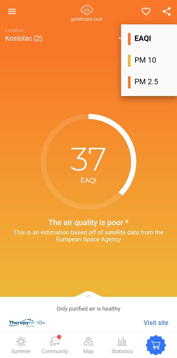 JelenaMKandic's tweet photo. Dobro jutro, #PrvaSmena.🙋🏼♀️
Katastrofalno #zagađenje #zagadjenje #AirPollution u #Kostolac zbog #TEDrmno #KostolacA & #KostolacB.🟠😷🟡😷🟠
Za ONE koji misle da grade #KostolacC, #TENTC & #kolubaraB:
#NijeSeDesilo #NotInThisLifetime
#BeyondCoal #BezUglja
#ComplyOrClose🚫🏭🚫 https://t.co/MODROiPbbR