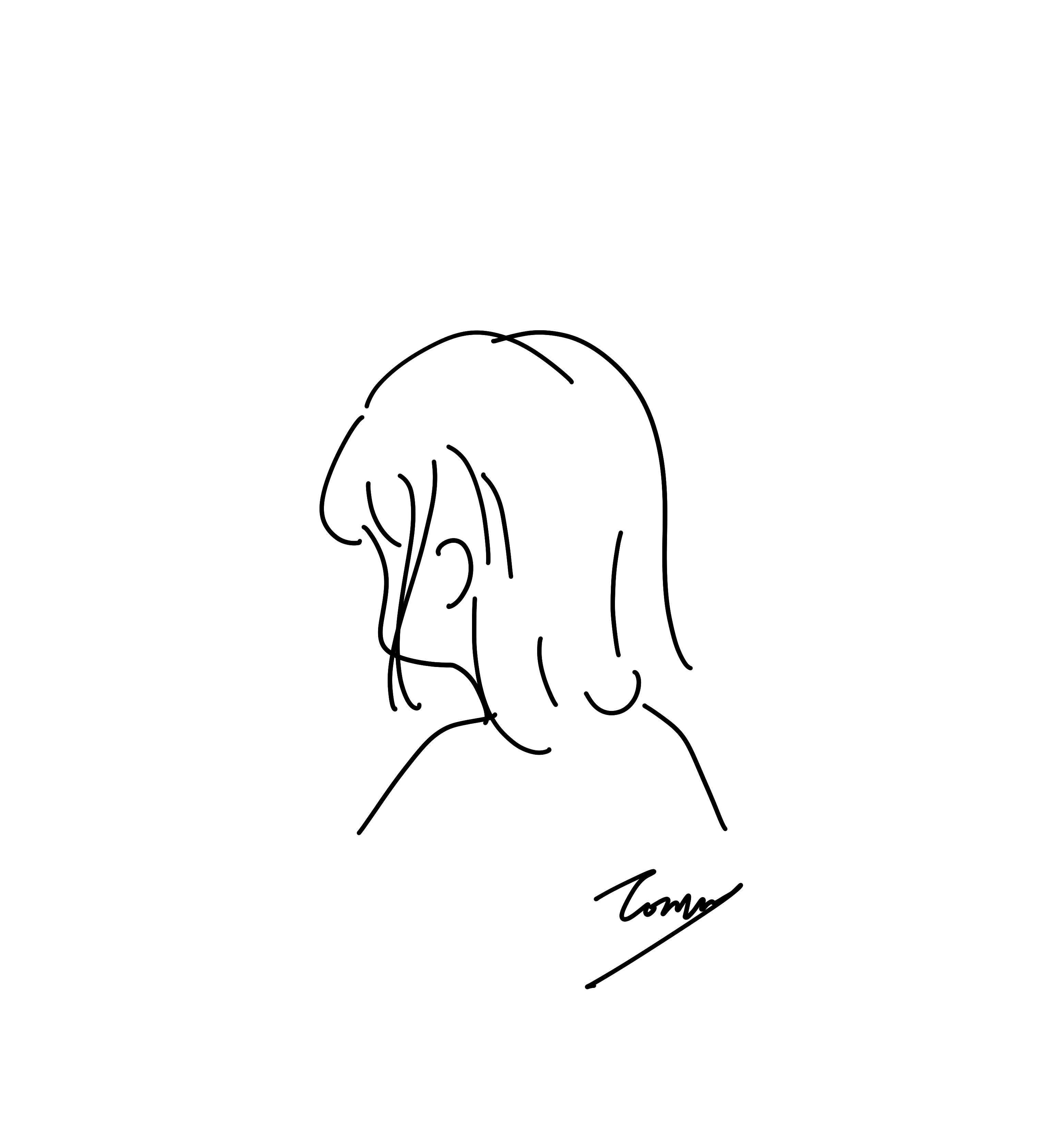 とみー 落書き フリーアイコン 女の子 イラスト T Co Ukbuezxxn9 Twitter