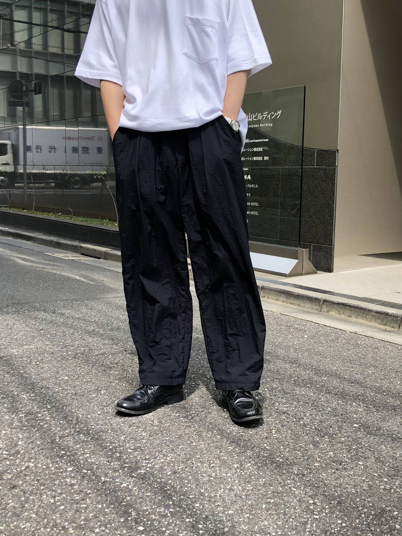 オイルペイント テアトラWallet pants Office PACKABLE HORIZON