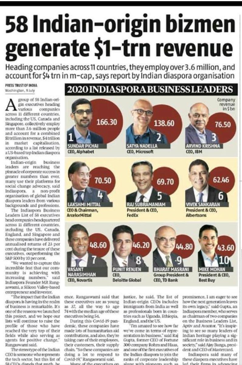 Indians on a roll and more will joining soon ... #spreadpositivenews