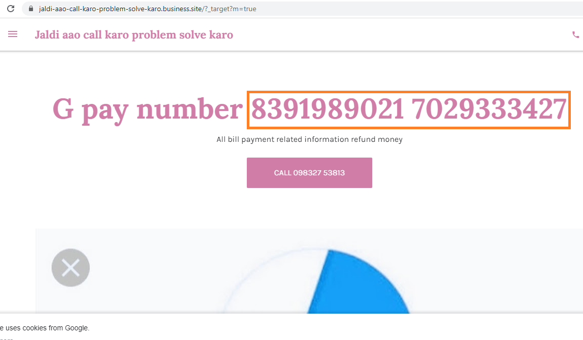 DMKashanKhan's tweet photo. Hello  @GoogleAds @Cyberdost @Google @GoogleIndia this is new scam is going on the internet by the help of google ads. when i type "Google Pay Help Line"on google many ads showing. when i am calling on these number. these all are scammer who send me link of payment and and (1/2) https://t.co/ndikEBYvvD