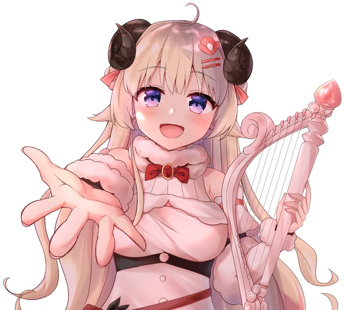 わためぇと一緒に……いこ?
#つのまきあーと 