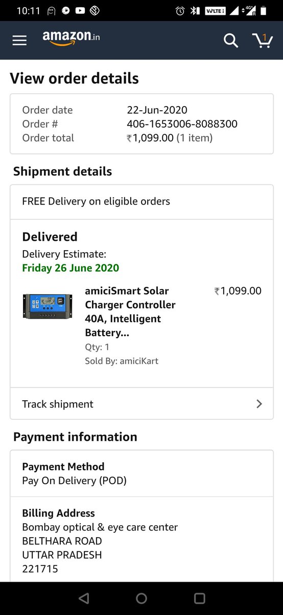 Kalim06122777's tweet image. @AmazonHelp
@amazon @amazonIN
@AmiciUfficiale

I bought this product from Amazone.

After few days, it is not working,
I called for Change it as it is under Warrenty but the person says it will take more than 20days Very bad Service by #Amazone or #amicikart very Disappointed for