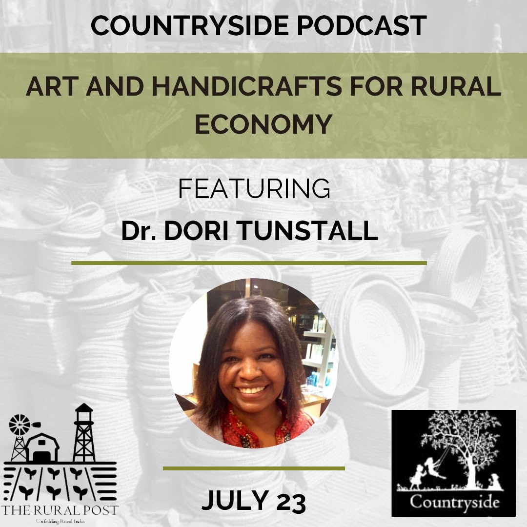 PostRural's tweet photo. Save the date! 

TRP is back with yet another podcast. Listen to Dr. Dori Tunstall’s experience with artisans in Kutch through Kala Raksha in India.

Releasing on 23rd July. Keep checking this space to know your speaker
#TRPPodcast #Artisan #StayTuned #Kutch #podcast #RuralIndia https://t.co/ONXxxopdlV