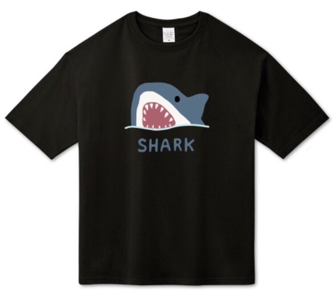 サメtシャツのtwitterイラスト検索結果