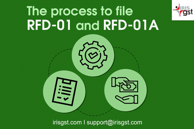 IRISGST's tweet photo. #GSTRefund Forms: Here's everything you want to know about Form #GST RFD-01 and the process to file RFD-01 &amp; RFD-01A.
Read here: https://t.co/6TQwEFh6Uq
#GSTRefund #refund #MondayMorning #TaxpayerGrievanceRedressal #taxpayers #irisgst #RFD01 https://t.co/yRUXDRcdiD