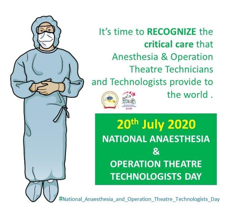 jhajhrakamlesh's tweet photo. आप सभी को भी #national anaesthesia_operation theatre teachnology day ki bhut bhut shubhkamnaayein
#paramadical
#otteachnician
🙏🙏🙏🙏 https://t.co/wVZirr4cD1