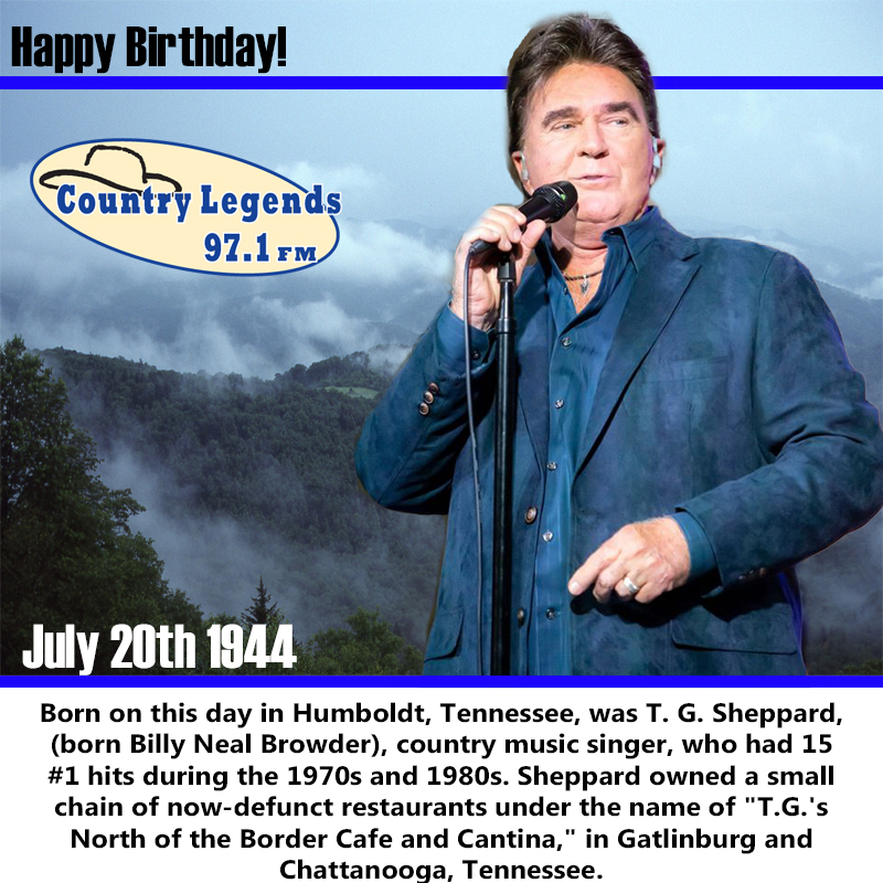Happy Birthday TG Sheppard !
 