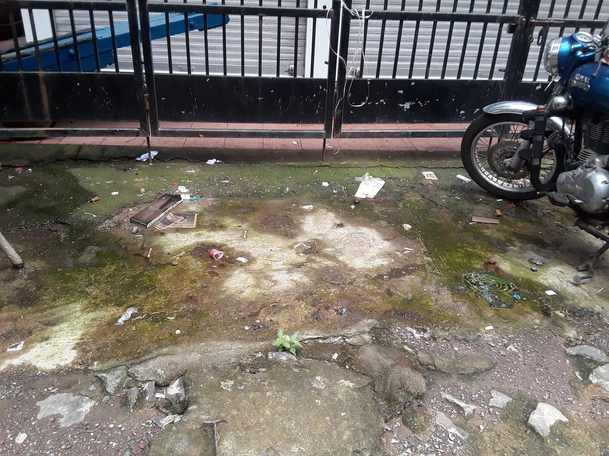 PayalReshamdala's tweet photo. Lots of garbage and broken road near prime view khetwadi 8th street m4 @MCGM_BMC @PrashantNGaikwd @mybmcWardD @MySwachhMumbai @mayor_mumbai pl send your team and clear urgent basis https://t.co/nQQMrrLoEL