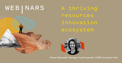 DEM_sagov's tweet photo. Register to hear about the #COREInnovationHub recently launched in #SouthAustralia and its vision for a thriving #energy and #resources innovation ecosystem. Register for tomorrow's webinar Tues 21 July 10AM at https://t.co/QqsFqBy7qB #SouthAusMining #innovation @Core_Innovation https://t.co/y46w5hX60N