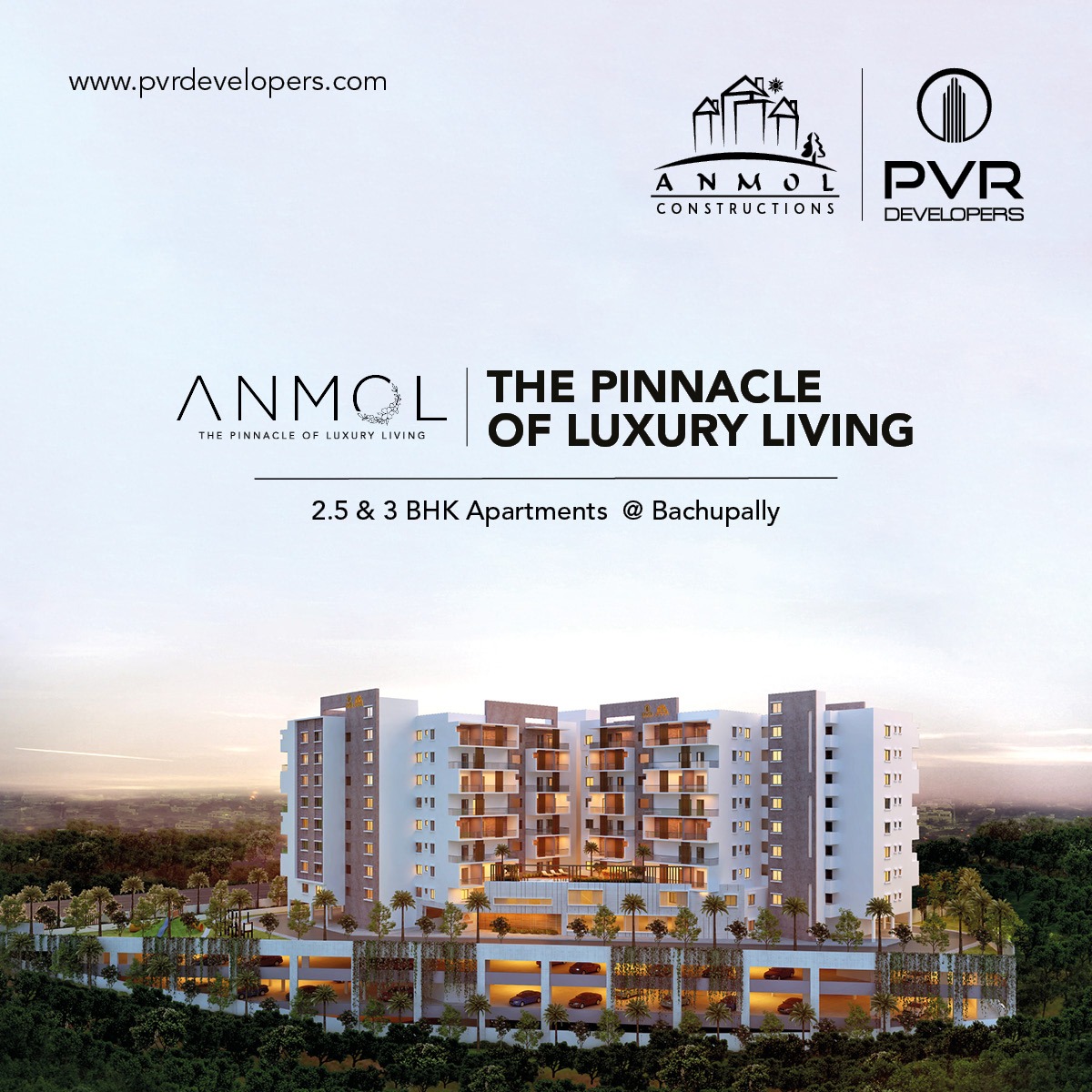 purusho47177210's tweet image. PVR Developers introducing the all-new residential project &quot;𝗔𝗻𝗺𝗼𝗹&quot; set to take Bachupally by storm.To know more Call ✆ 7680 88 99 84
#Newproject #pvrdevelopers #apartments #flats #Anmol
