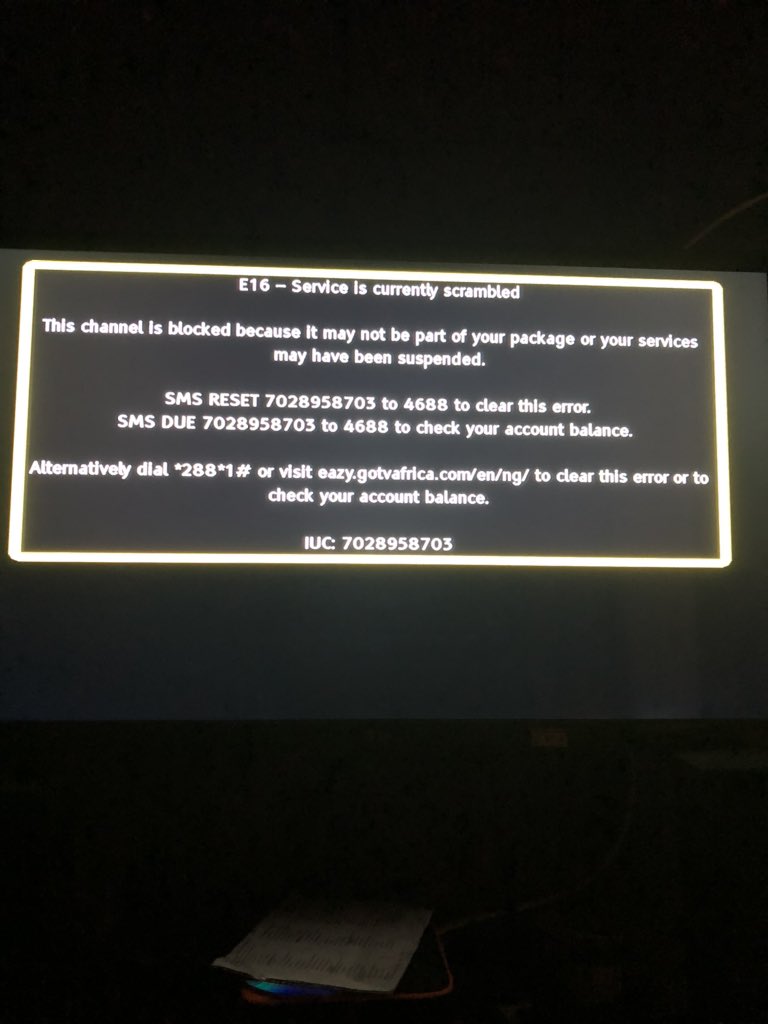 jaytee_26's tweet photo. @GOtvNg I paid for my Gotv for over an hour now but not working my iuc 7028958703 please fixed it now @GOtvNg https://t.co/rCV4ykTwPe