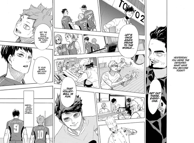 #Haikyuu402 

THESE SPREAD PAGES. THATS IT THATS THE TWEET. 