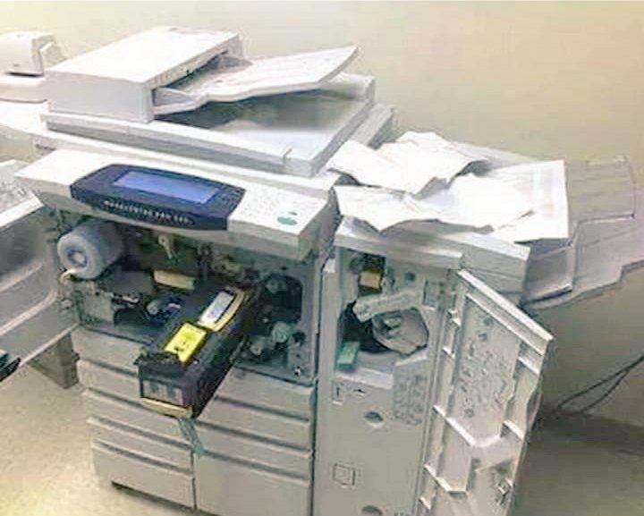 TuitionAcademy_'s tweet photo. Hands up if you  think that being able to fix the damn photocopier should be one the key skills test a teacher has to take ?

#edutwitter #teachertwitter https://t.co/Xtem56PPD4