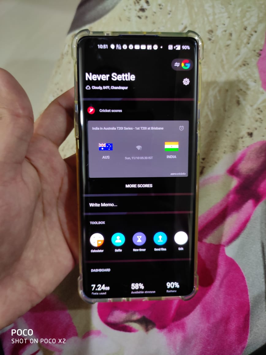 rupyjadwani's tweet photo. @OnePlus_Support @OnePlus_IN #oneplus8series #oneplus8pro 
Purchased OnePlus 8 pro on 19/06/20 @amazonIN 
I'm facing
1)Band near punch hole.
2)Black crush issue.
At first I ignored it, but it actually affects the experience of watching @NetflixIndia @PrimeVideoIN etc.
Reply ASAP. https://t.co/wb3fUrlyiz