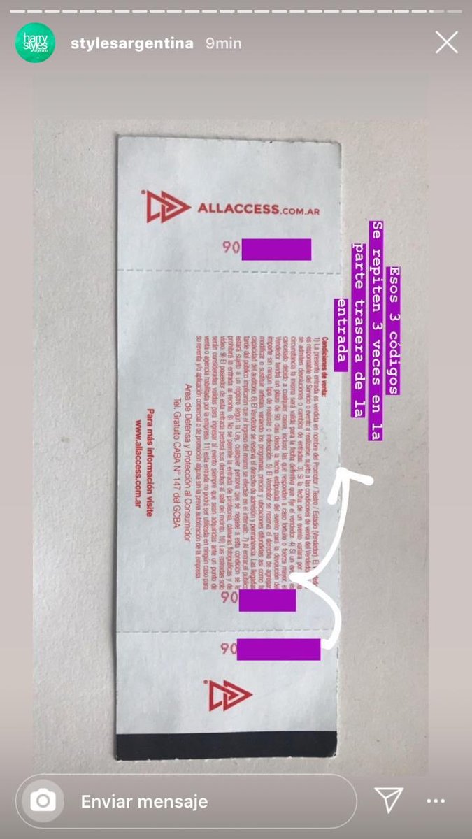 onedirectio0n_'s tweet photo. Importante que difundan esto!!!
 los que vayan a comprar entradas  por reventa es muy importante que verifiquen estos puntos para que no los estafen!!
 den rt si pueden para q llegue a mas gente
#HarryStyles #entradaharry #entrada #noestafa #showharrystyles https://t.co/9dlxM9LmQy