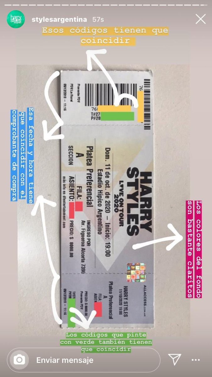onedirectio0n_'s tweet photo. Importante que difundan esto!!!
 los que vayan a comprar entradas  por reventa es muy importante que verifiquen estos puntos para que no los estafen!!
 den rt si pueden para q llegue a mas gente
#HarryStyles #entradaharry #entrada #noestafa #showharrystyles https://t.co/9dlxM9LmQy