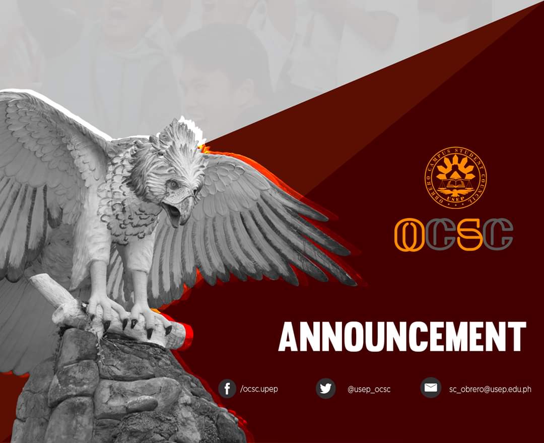 usep_ocsc's tweet photo. OBRERO STUDENT CONCERNS | A Consultative Meeting with VPAA, UAGC, OUR, OSAS and student reps will be held on 21 July 2020.

Please fill out the form to register your suggestions, questions or other concerns: https://t.co/7ICrHqKHHw

All information shall remain confidential. https://t.co/lrvv6rdbgz