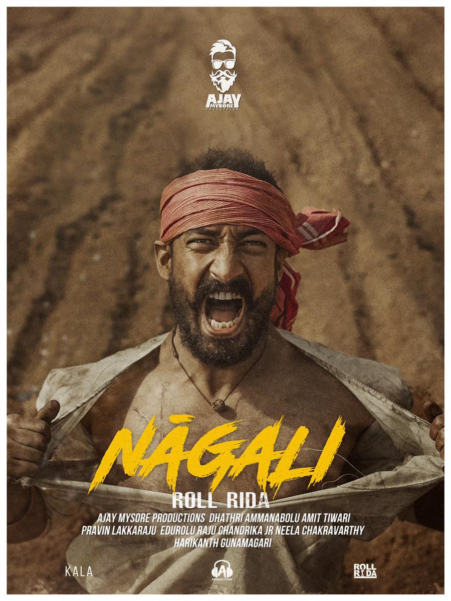 phanikandukuri1's tweet photo. Here comes the first poster of #Naagali
And this is From the makers of #Arupu
This is all about farmers.. Directed by #Harikanth Produced by #AjayMysore Music by #PravinLakkaraju
@RollRida https://t.co/rabz9Nk6nx