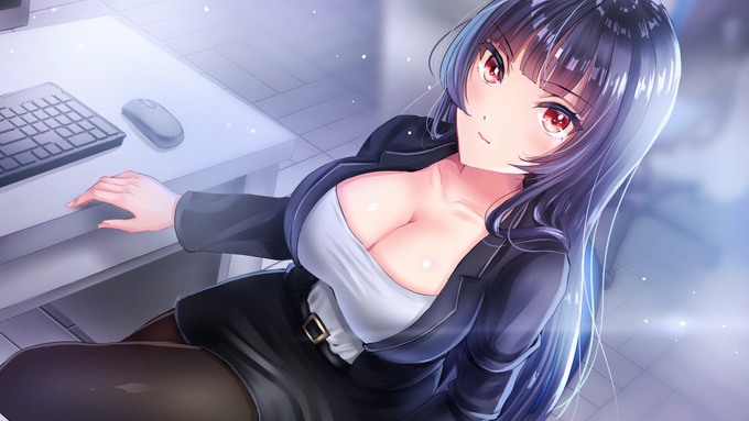 #女の子のイラストだけで興味を持ってくれる方へ届け
この子をペットにして×××なゲームを作ってるんで興味ある方に届けぇー!!!! 