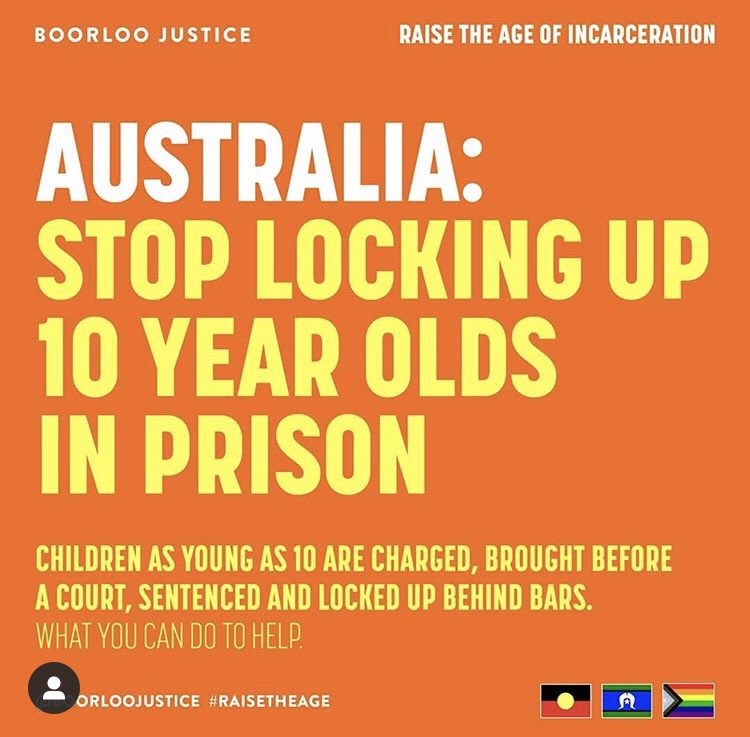 IndigenousX's tweet photo. From @boorloojustice on why we need to #RaisetheAge from 10 to 14

Give them a follow, for important blak advocacy on #BlackLivesMatterAustralia #BlackLivesMatter #BlakLivesMatter https://t.co/YtMRSYvnPd