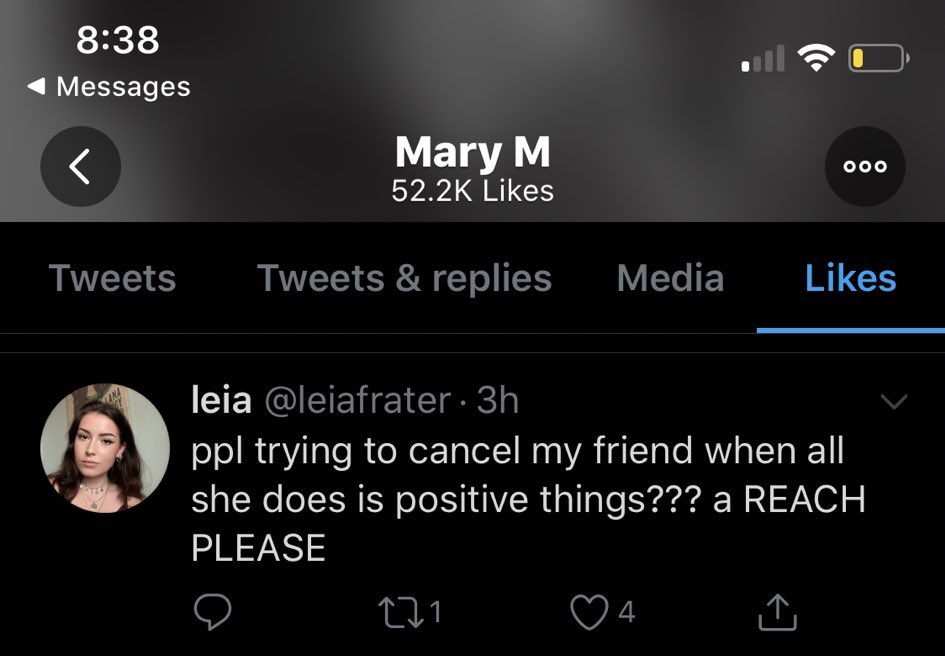 i just woke up but overnight a friend of mary has been subtweeting me about this thread and mary liked one of her tweets. just thought i’d share it with you guys.