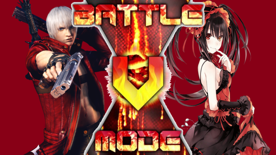 DUltimateDragon's tweet photo. @DuoDream #BATTLEMODE Dante VS Kurumi! https://t.co/BooG4XcJyt
