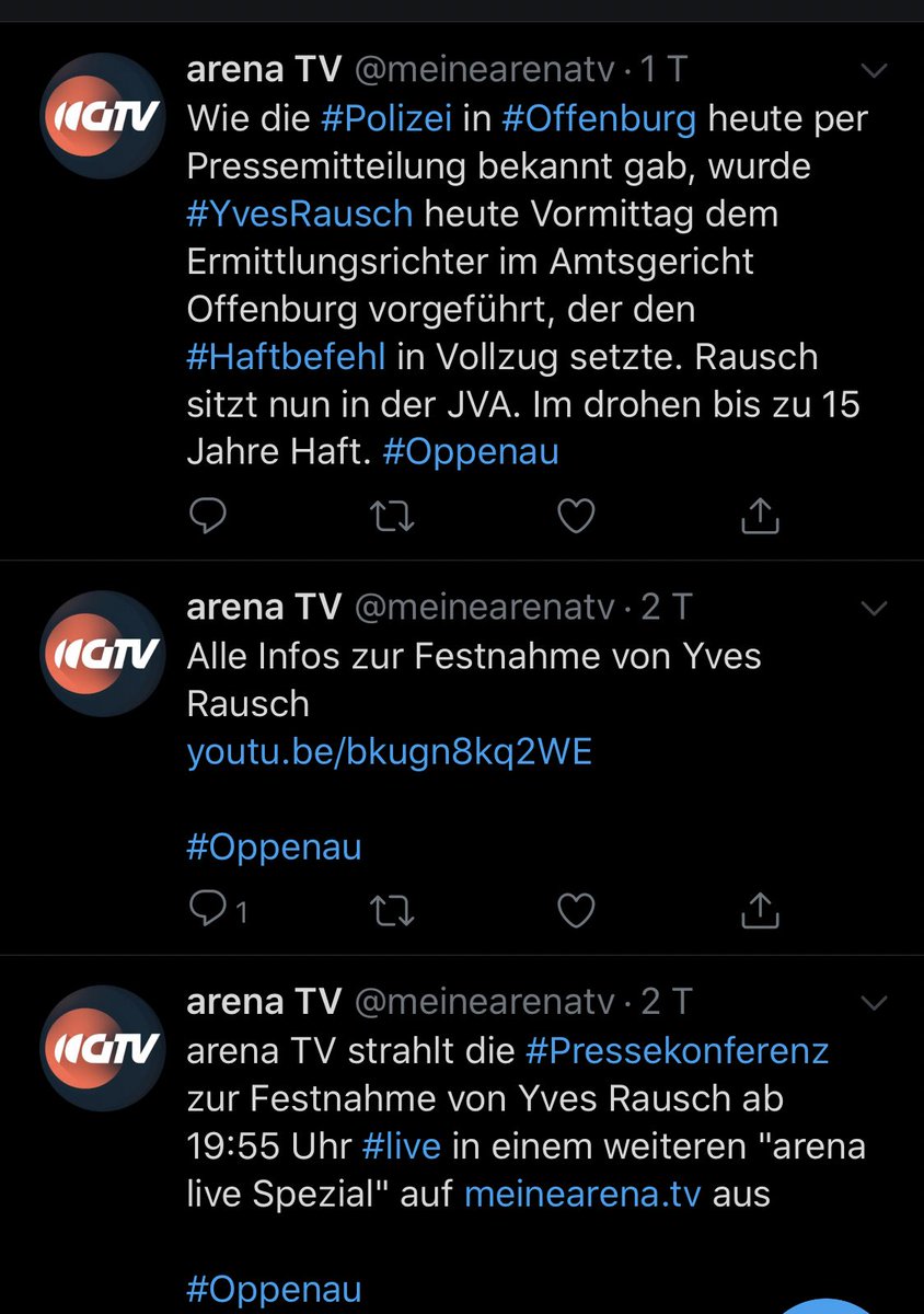 frau_molnar's tweet photo. „arena tv“ nennt sich demnächst „yvesrausch tv“. Da hat wer seine Nischen gefunden 😉#bettelarena #dimo https://t.co/izYa040JrX