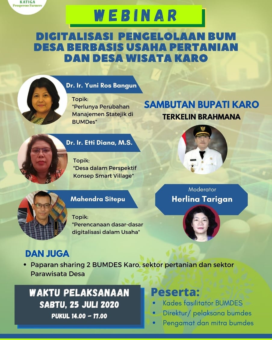 Katiga_K3's tweet photo. Penguatan BUMDES bagi kemajuan Desa
#TanahKaro https://t.co/74GntKCFWx