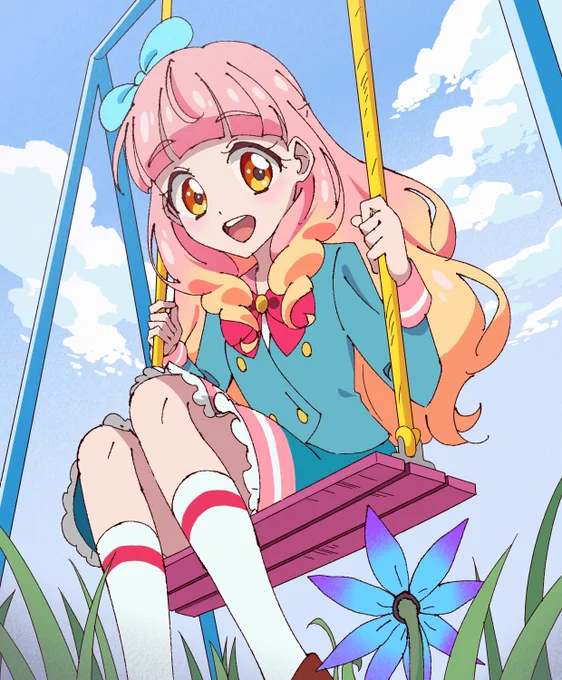 #友希あいね生誕祭2020 
#aikatsu
あいねちゃんのモフモフの髪の毛大好き 