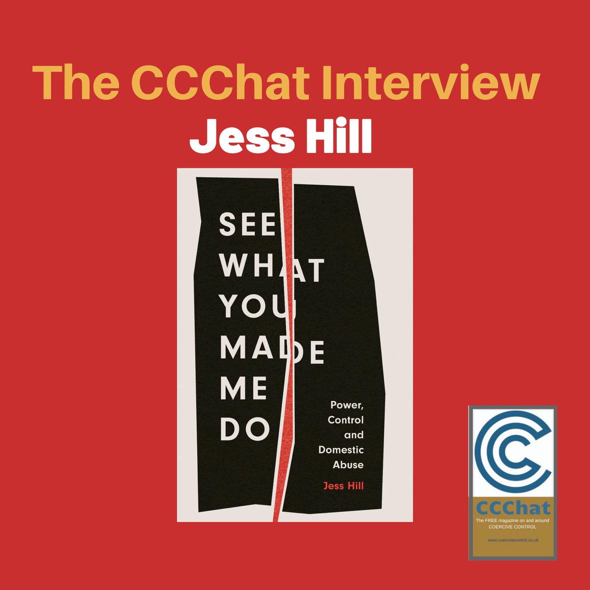 CCChatMagazine's tweet photo. At the beginning of lockdown, I was lucky enough to be able to interview Jess for a special edition of CCChat magazine.
If you missed it, you can read the interview here:
https://t.co/yavWKqjNiS
#coercivecontrol
#DomesticAbuse
#SWYMMD https://t.co/B2itNIElrR