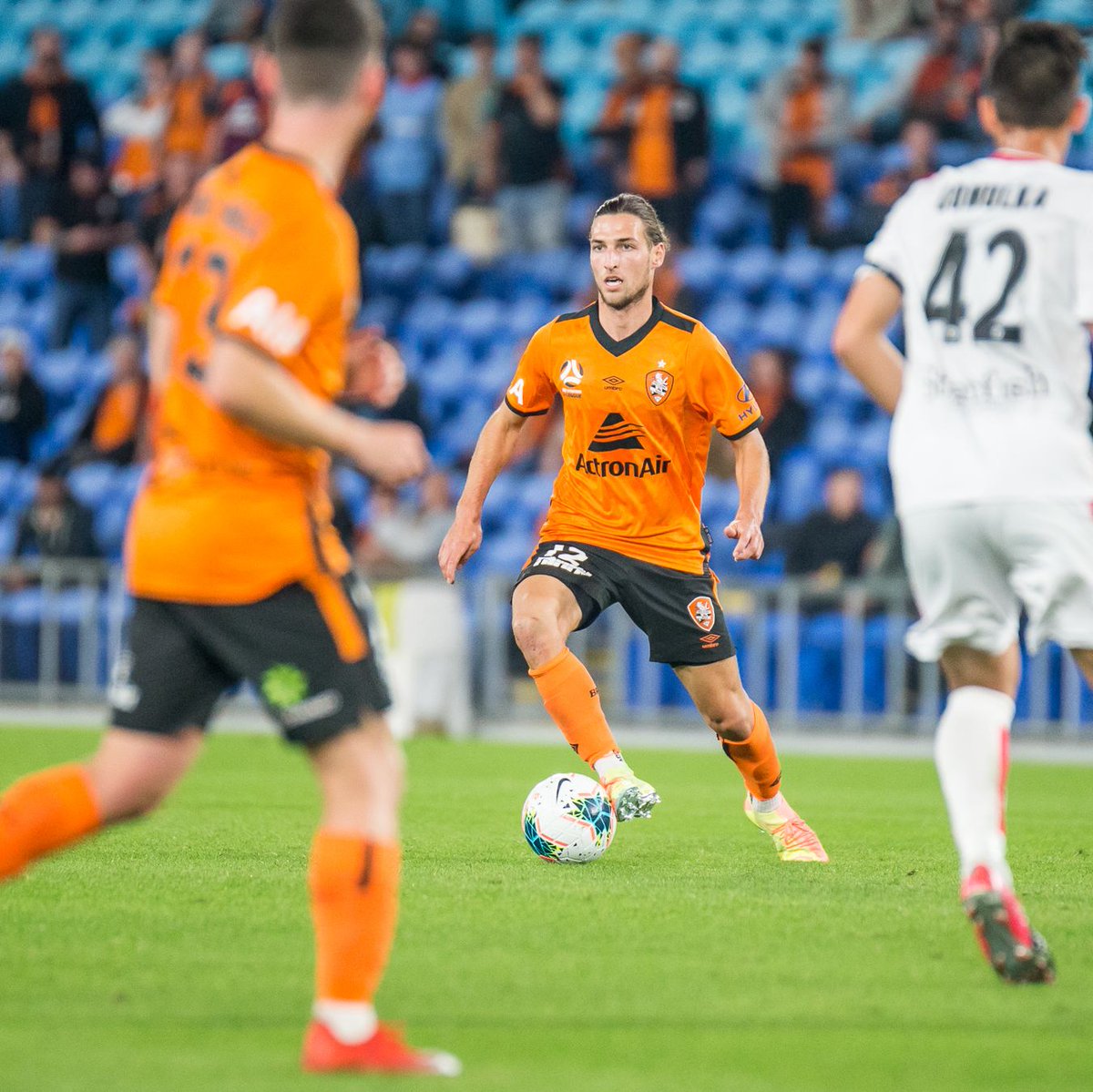 brisbaneroar's tweet photo. Congratulations to both @dannyhkim98 &amp; @MattRidenton who made their #BRFC debuts on the Gold Coast last night 👏  #RoarAsOne https://t.co/rS8tQLsnhA