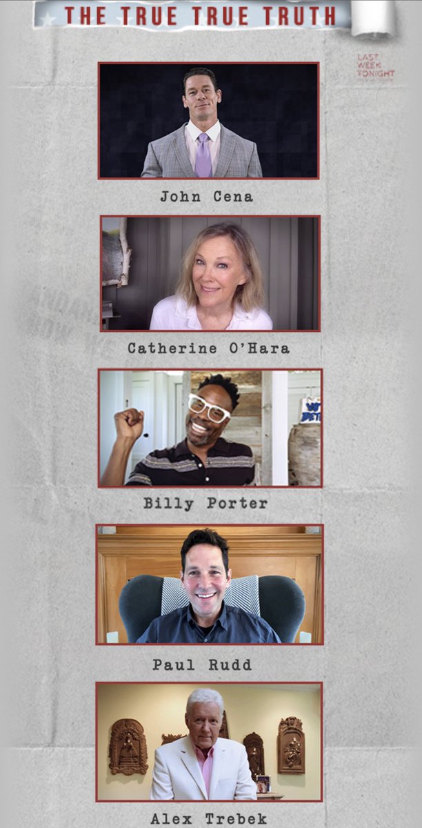 CRS_One's tweet photo. In Fact, John Oliver got Several Celebrities together, in an attempt to get you To Take Caution when educating yourself on what’s happening in our current global situation. https://t.co/rDY4QKTBnJ #TheTrueTrueTruth #LastWeekTonight https://t.co/SCodibg3AR