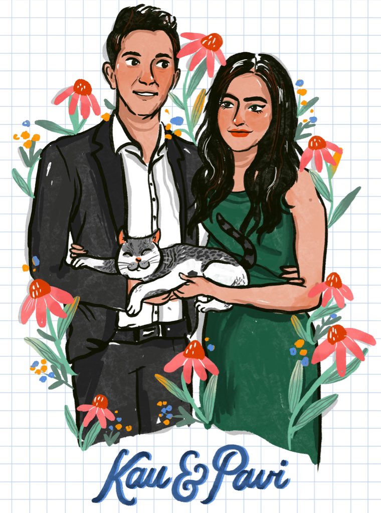 divcookie's tweet photo. Hi, I'm a full time illustrator and I drew some of my friends 👇🏼 My style is graphic, fun, contemporary and I love drawing florals, pets and their hoomans 🌸 Please DM for commissions if you're interested ❤️ pls RT for visibility, TIA

 #NobodyArtistsClub https://t.co/KhI47g0Ul9
