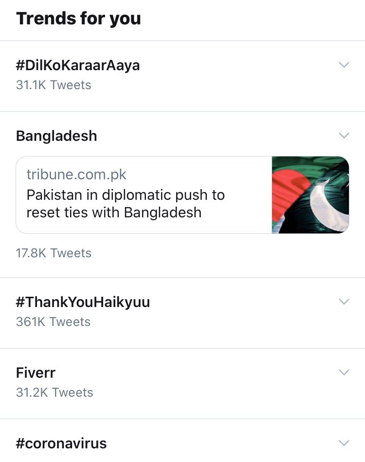 mh99sid's tweet photo. #DilKoKararAaya trending number one in Bangladesh now 
@sidharth_shukla bhai earns lots of Bd fan .
Tweeter mae roj trend hoti ha bhai ki related kuch na kuch 
He is truly a gentleman and loveable person @OfficialSidFC @TeamSidharthFC @DubaiSidhearts  @SidShukla_1 @Siddians https://t.co/hc6tlRYvRe