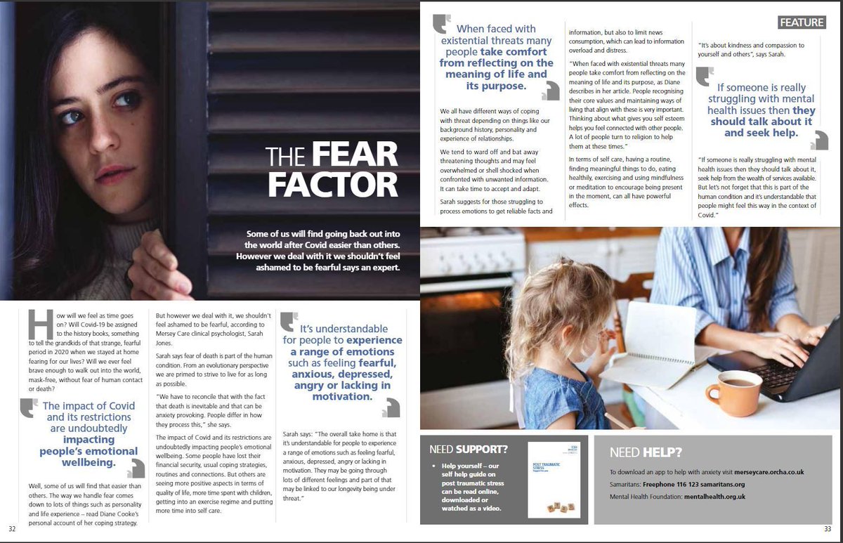 We will all have our own experiences of lockdown and how that has felt to us personally, however as it starts to ease some will find it easier than others to go back out into the world. If you are struggling with your mental health, visit our website talkliverpool.nhs.uk