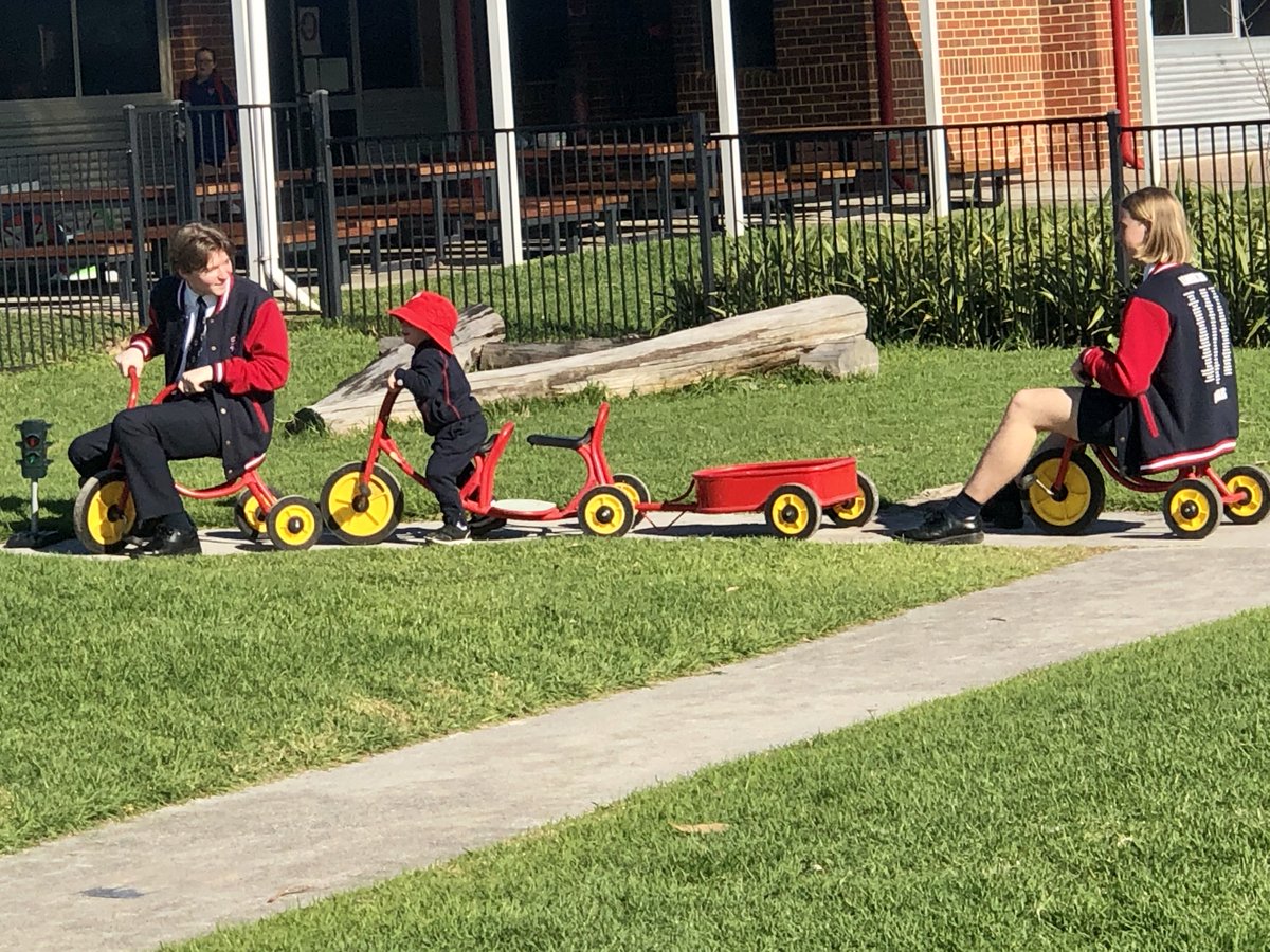 WHEN the Head Boy says it’s time to head back to school, we get on our bikes! 🚴🏼‍♂️

Looking forward to seeing students on campus tomorrow..

☕️ Coffee w social distancing for parents in the ECC @ 8.00am.

👋🏼 NAIDOC assembly to start the term off right (wear normal Tuesday uniform).