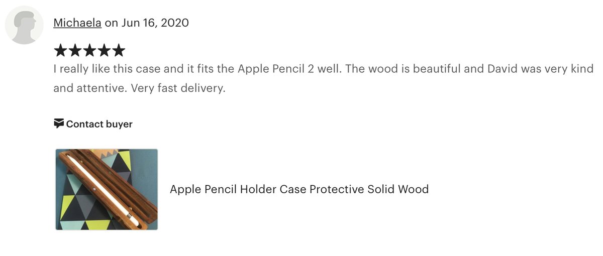sawdustnsparkle's tweet photo. "I really like this case and it fits the Apple Pencil 2 well" - Michaela (Etsy customer). Shop our wooden #Apple #Pencil cases now at https://t.co/Ztl1ZIfWi5 MADE for both the 1st and 2nd generation stylus In stock and Ready to post. #EarlyBiz #ShopIndie #InBasingstoke 🇬🇧 https://t.co/h9HB6gJ8ZA