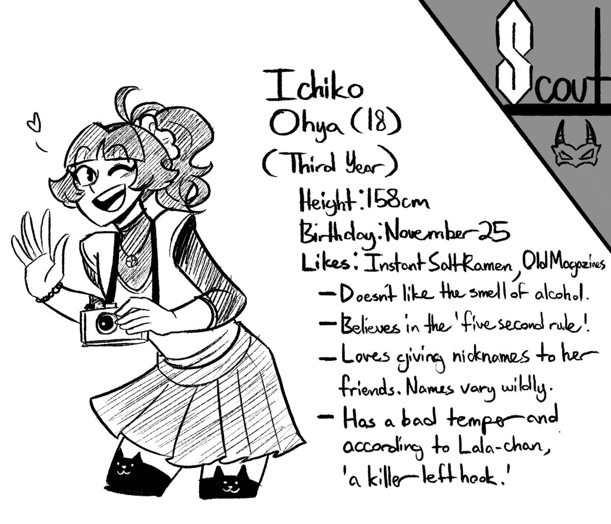 Other current party member tidbits can be found below 