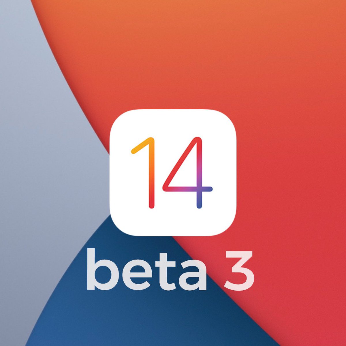 AR72014's tweet image. #iOS14beta3 

#iOS14 beta 3 is expected to arrive tomorrow 💪🏻